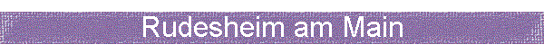Rudesheim am Main